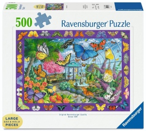 PUZZLE 500 THE BUTTERFLY PLACE, RAVENSBURGER