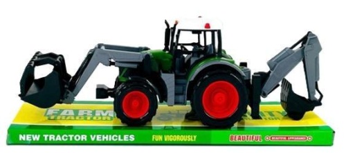 Traktor koparka, Macyszyn Toys