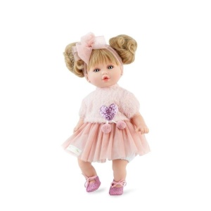 LALKA HISZPAŃSKA PETITE PINK 40CM, MARINA&PAU