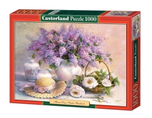 PUZZLE 1000 KWIATY I KAPELUSZ CASTOR, CASTORLAND