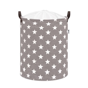 KOSZ NA ZABAWKI BAWEŁNIANY GWIAZDY XL, SIPO