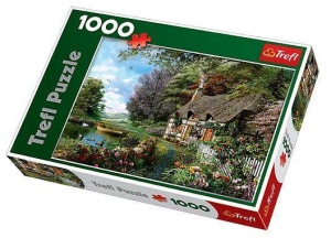 PUZZLE 1000 UROCZY ZAKĄTEK TREFL, TREFL