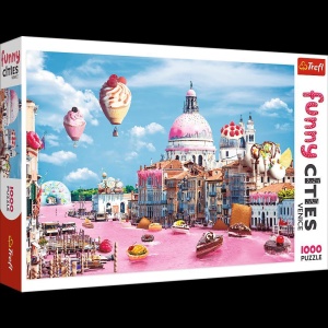 PUZZLE 1000 SŁODYCZE W WENECJI TREFL, TREFL