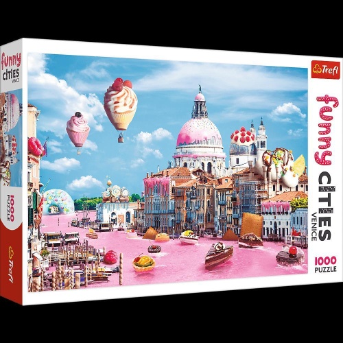 Puzzle 1000 Słodycze w Wenecji TREFL, Trefl