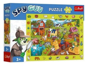 PUZZLE 24 OBSERWACYJNE - SPY GUY FARMA TREFL