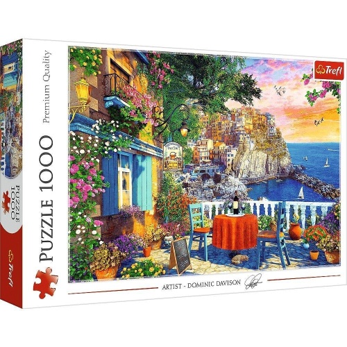 Puzzle 1000 Widok na Cinque Terre TREFL, Trefl
