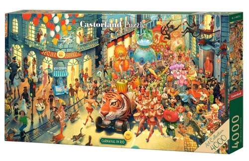 Puzzle 4000 Carnaval in Rio, Castorland