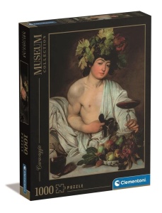 PUZZLE 1000 MUSSEUM CARAVAGGIO BACCHUS, CLEMENTONI
