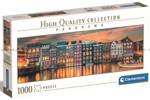PUZZLE 1000 PANORAMA HQ BRIGHT AMSTERDAM