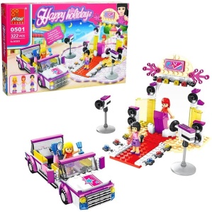 KLOCKI KONCERT GWIAZDY 322 ELEMENTY, TRIFOX