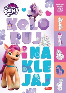 MY LITTLE PONY. KOLORUJ I NAKLEJAJ