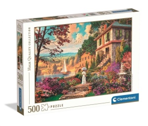 PUZZLE 500 VICTORIAN PROMENADE, CLEMENTONI