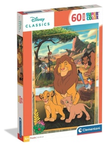 PUZZLE 60 THE LION KING, CLEMENTONI