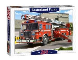 PUZZLE 260 WÓZ STRAŻACKI CASTOR, CASTORLAND