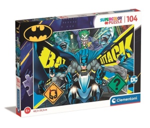 PUZZLE 104 SUPER KOLOR BATMAN, CLEMENTONI