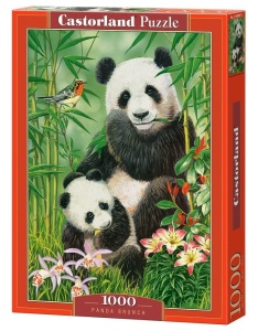 PUZZLE 1000 PANDA BRUNCH, CASTORLAND