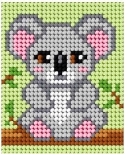 HAFT. MOJE PIERWSZE WYSZYWANIE - KOALA, ANEX-BIS