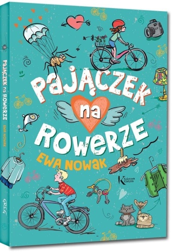 Pajączek na rowerze kolor BR GREG, Ewa Nowak