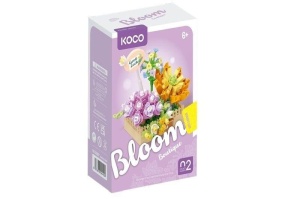 KLOCKI SUKULENTY DONICZKA FIOLET, KOCO