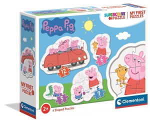 MOJE PIERWSZE PUZZLE PEPPA PIG, CLEMENTONI