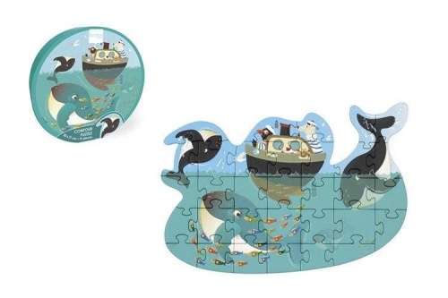 Puzzle 31 konturowe Orki, Scratch
