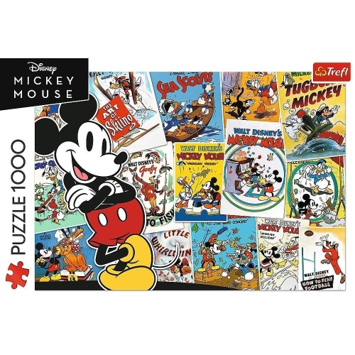 Puzzle 1000 W świecie Mikiego, Trefl
