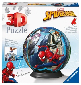 PUZZLE 3D 72 KULA: SPIDERMAN, RAVENSBURGER