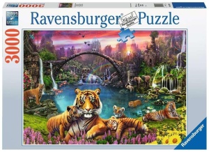 PUZZLE 3000 DZIKA NATURA Z KWIATAMI, RAVENSBURGER