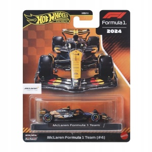 HOT WHEELS PREMIUM FORMUŁA 1 SAMOCHODZIK, MATTEL