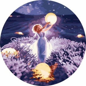 MALOWANIE PO NUMERACH OKRĄGŁE - W ALEI GWIAZD 40CM