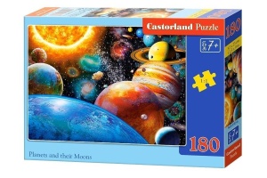 PUZZLE 180 PLANETS AND THEIR MOONS CASTOR