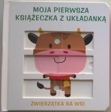 MOJA KSIĄŻECZKA Z UKŁADANKĄ - ZWIERZĘTA NA WSI