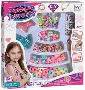 ZESTAW KORALIKÓW DO ROBIENIA BIŻUTERII, MERKPOL