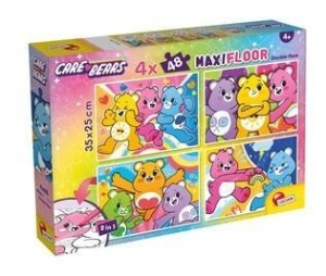 TROSKLIWE MISIE PUZZLE PODŁOGOWE 4X48, LISCIANI