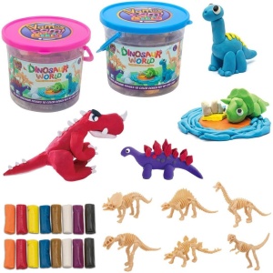 MASA PLASTYCZNA SZKIELETY DINOZAURÓW, TRIFOX