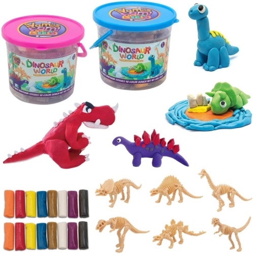 Masa plastyczna szkielety dinozaurów, Trifox