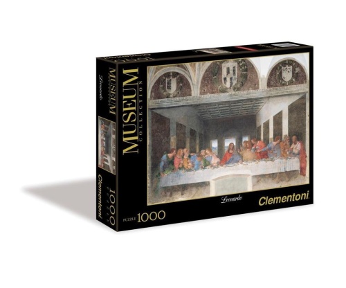 Puzzle 1000 Museum Ostatnia Wieczerza, Clementoni