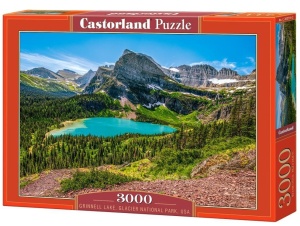 PUZZLE 3000 GRINNELL LAKE GLACIER CASTOR