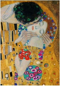 PUZZLE 1000 POCAŁUNEK- FRAGMENT, GUSTAV KLIMT