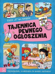 TRZY T NA TROPIE. TAJEMNICA PEWNEGO OGŁOSZENIA
