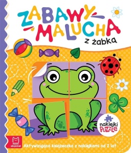 ZABAWY MALUCHA Z ŻABKĄ. AKTYWIZUJĄCA KSIĄŻECZKA