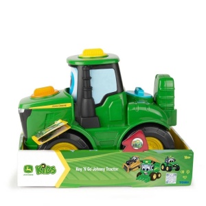 JOHN DEERE TRAKTOR JOHNNY NA KLUCZYK TOMY, TOMY