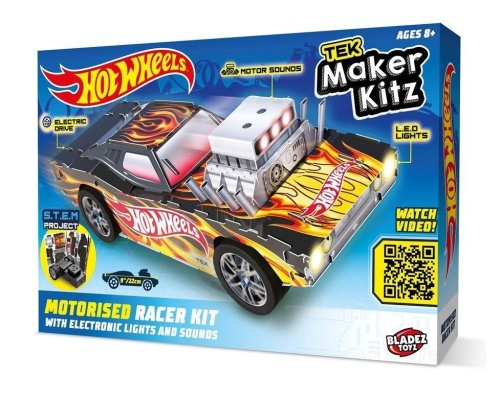 Hot Wheels Maker Kitz Dodge światło dźwięk, Bladez