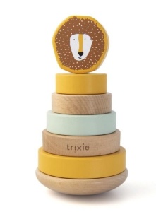 PIRAMIDA DREWNIANA LEW, TRIXIE BABY