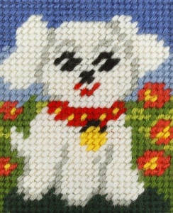 HAFT. MOJE PIERWSZE WYSZYWANIE - PIESEK, ANEX-BIS