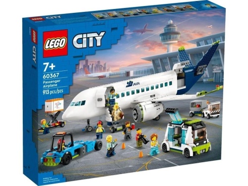LEGO(R) CITY 60367 Samolot pasażerski, LEGO(R)