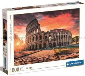 PUZZLE 1000 HQ ROMAN SUNSET, CLEMENTONI