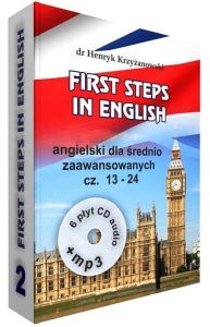 FIRST STEPS IN ENGLISH CZ.2 ANGIELSKI DLA ŚR. ZAAW