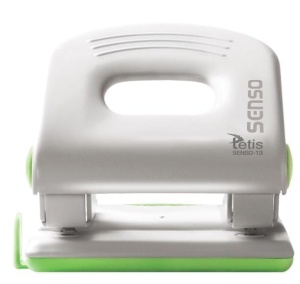 DZIURKACZ METALOWY ZIELONY 40 KARTEK SENSO-13