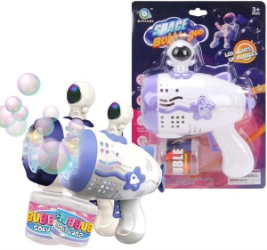 PISTOLET KOSMICZNY NA BAŃKI NA BATERIE, TRIFOX